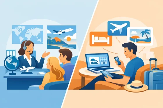 Travel Agency vs Online Booking: Which Wins?