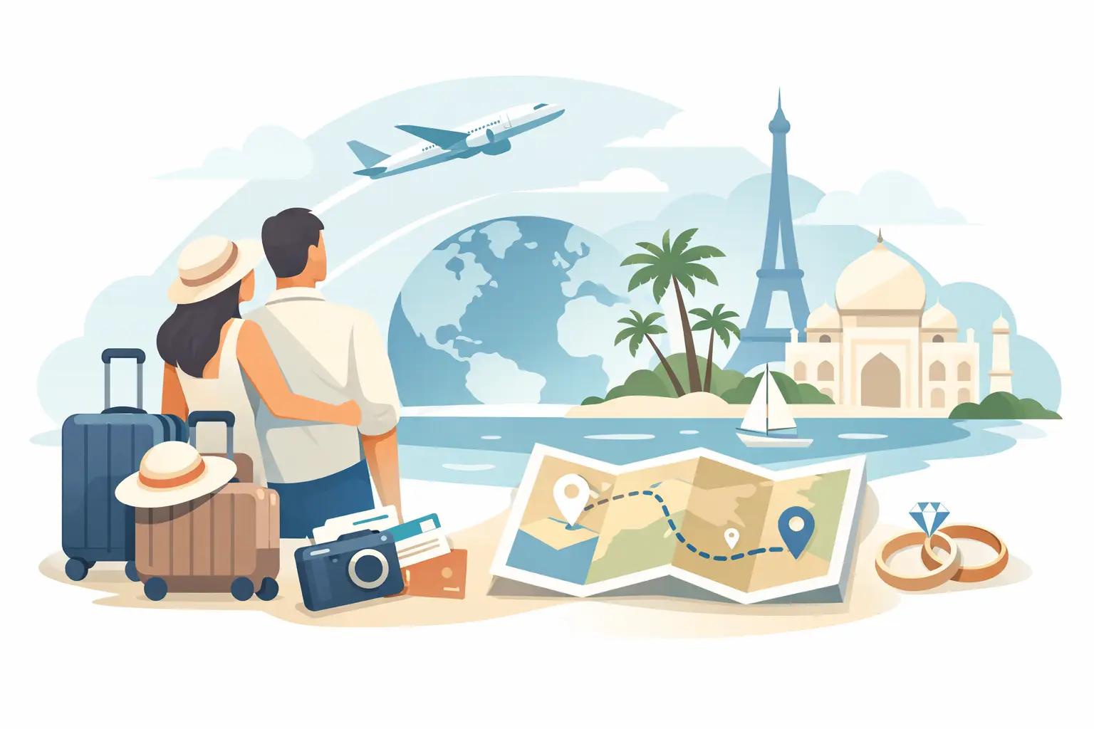 How to Plan a Honeymoon Abroad
