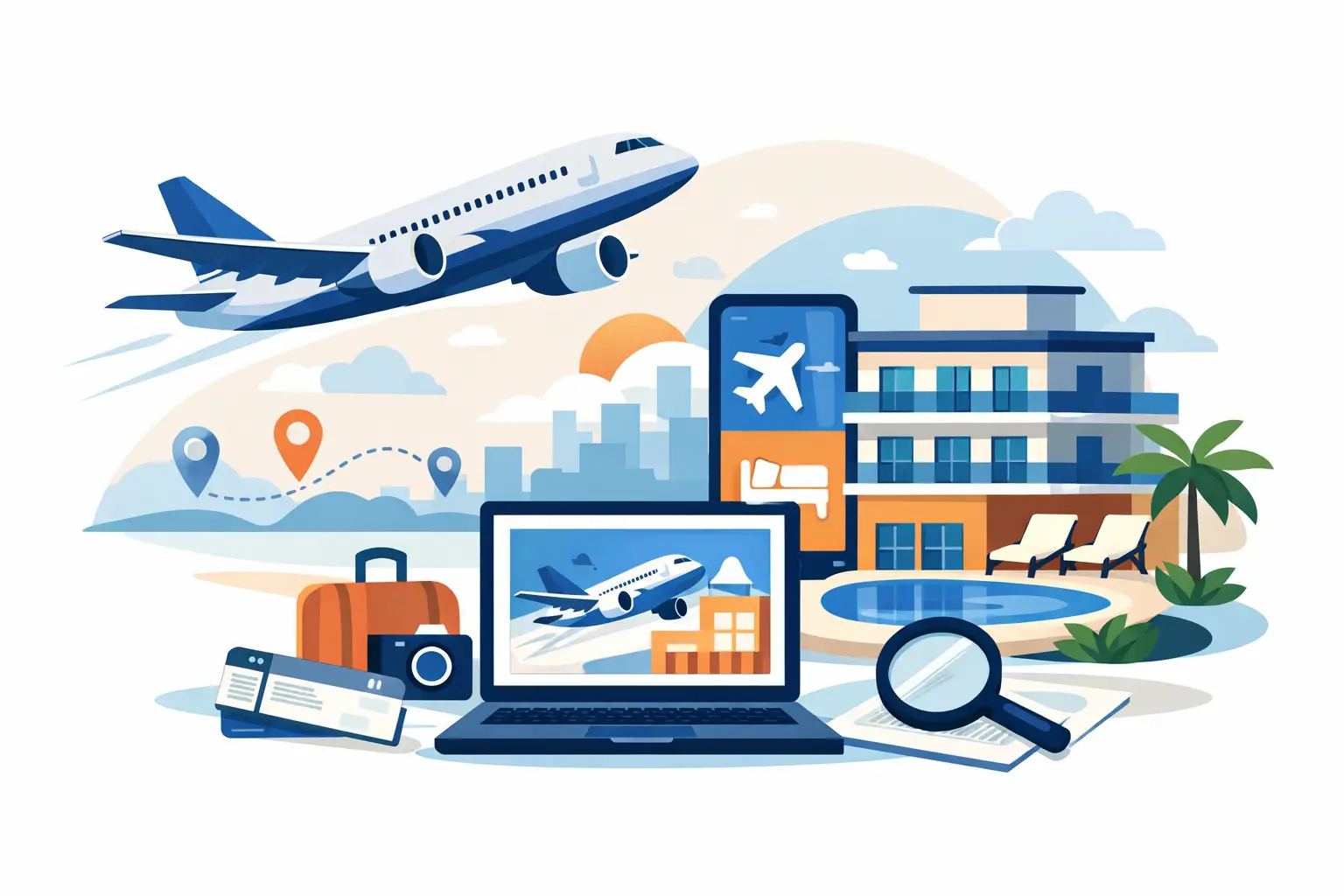 Flight and Hotel Booking Guide for Easy Trips