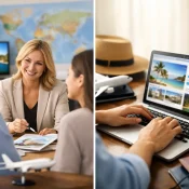 Travel Agent or Online Booking? What Works Best