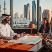 Professional header image for list-based article: What to Look for in a Travel Agency in Abu Dhabi
