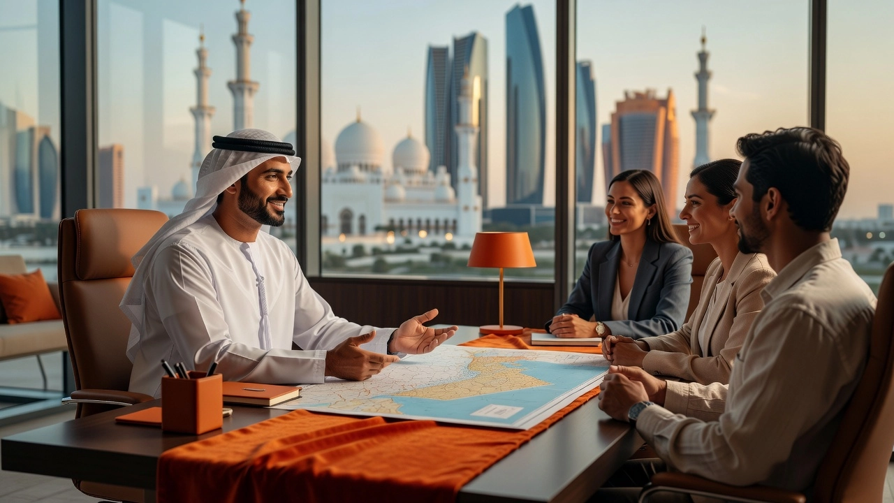 Professional header image for list-based article: What to Look for in a Travel Agency in Abu Dhabi