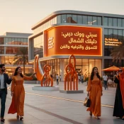 Professional header image for list-based article: سيتي ووك دبي: دليلك الشامل للتسوق والترفيه والفن