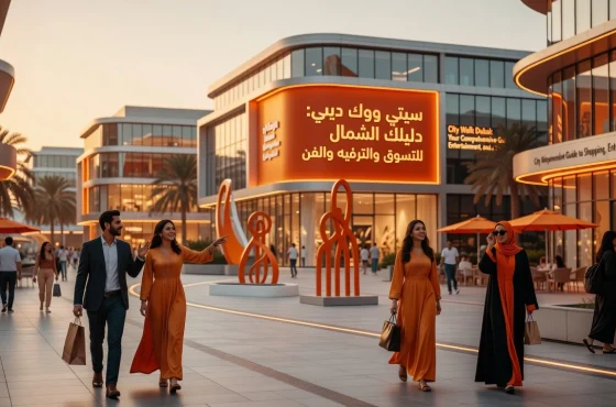 سيتي ووك دبي: دليلك الشامل للتسوق والترفيه والفن