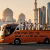 Professional header image for list-based article: Abu Dhabi City Tour: What to See, Do and Explore