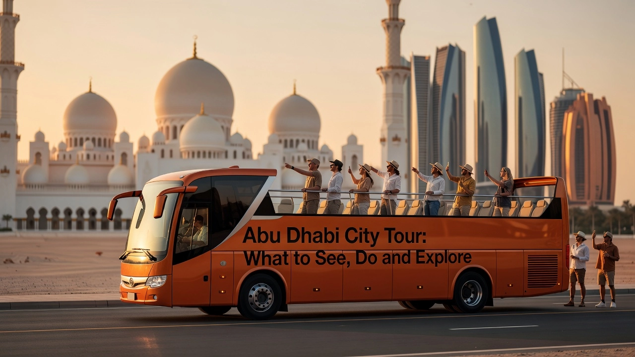 Professional header image for list-based article: Abu Dhabi City Tour: What to See, Do and Explore