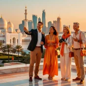 Professional header image for list-based article: Best Things to Do in Abu Dhabi This Weekend