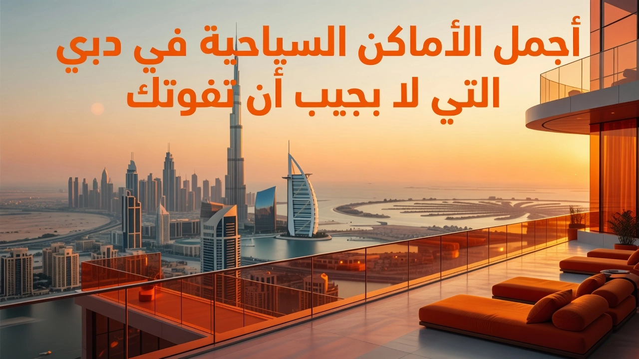 Professional header image for list-based article: أجمل الأماكن السياحية في دبي التي لا يجب أن تفوتك
