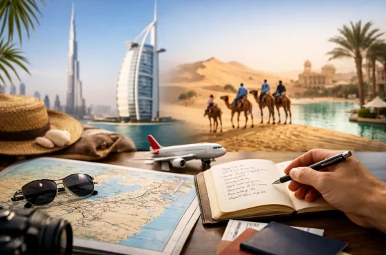 Custom Holiday Itinerary Examples for UAE Trips