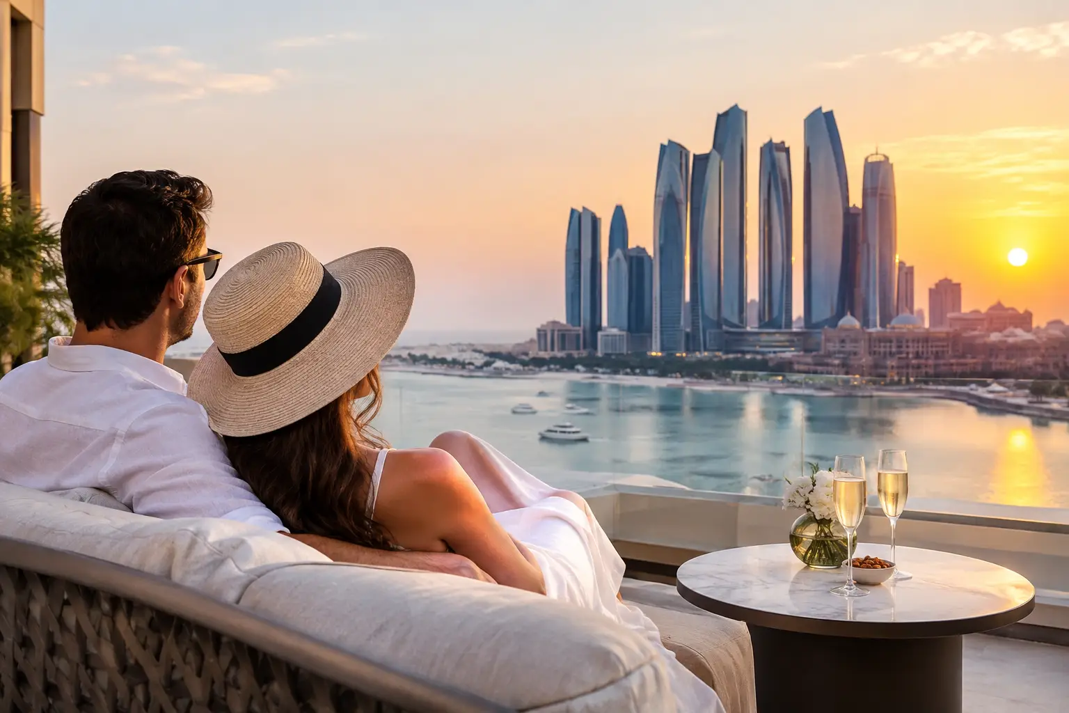 Abu Dhabi Honeymoon Package Example for Couples