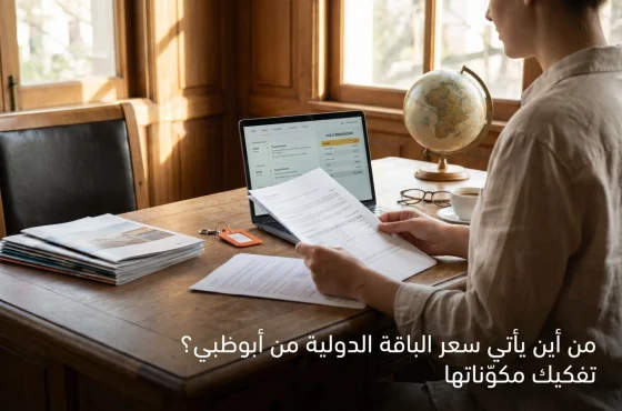 من أين يأتي سعر الباقة الدولية من أبوظبي؟ تفكيك مكوّناتها